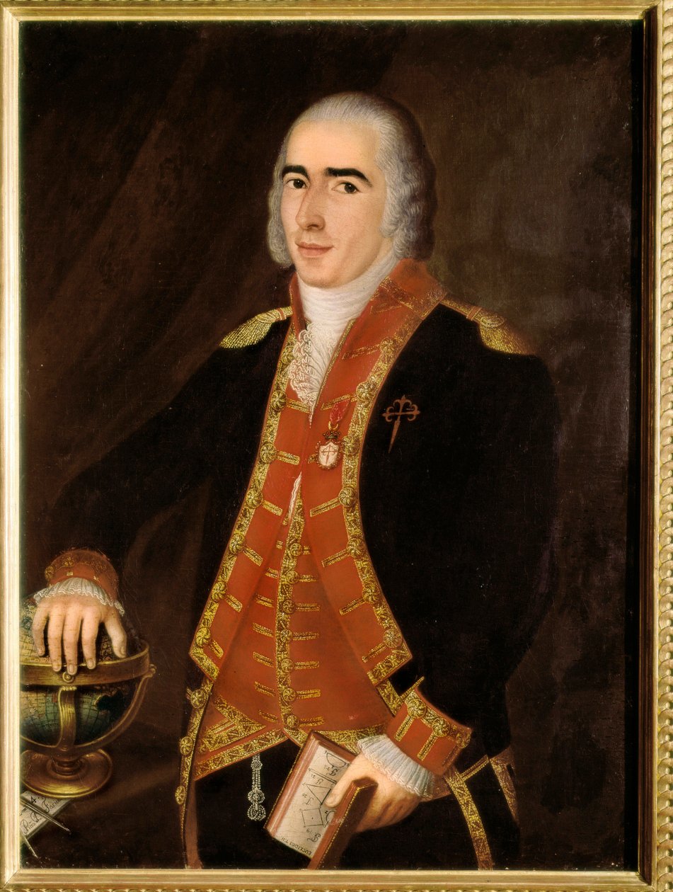 Porträt von Francisco ALSEDO BUSTAMANTE (1758-1805), Seemann und spanischer Militär von Spanish School