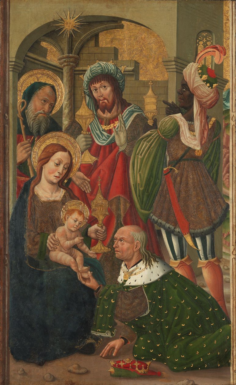 Die Anbetung der Könige von Spanish School