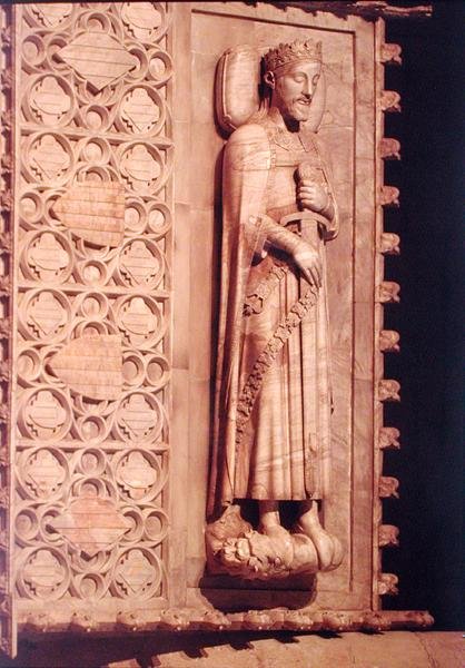 Grab von Jakob I. dem Eroberer (1207-76) von Spanish School