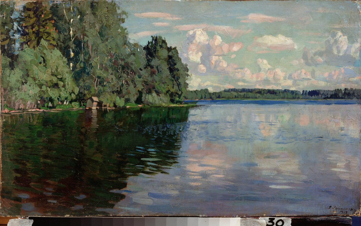 Ein See von Stanislav Joulianovitch Joukovski