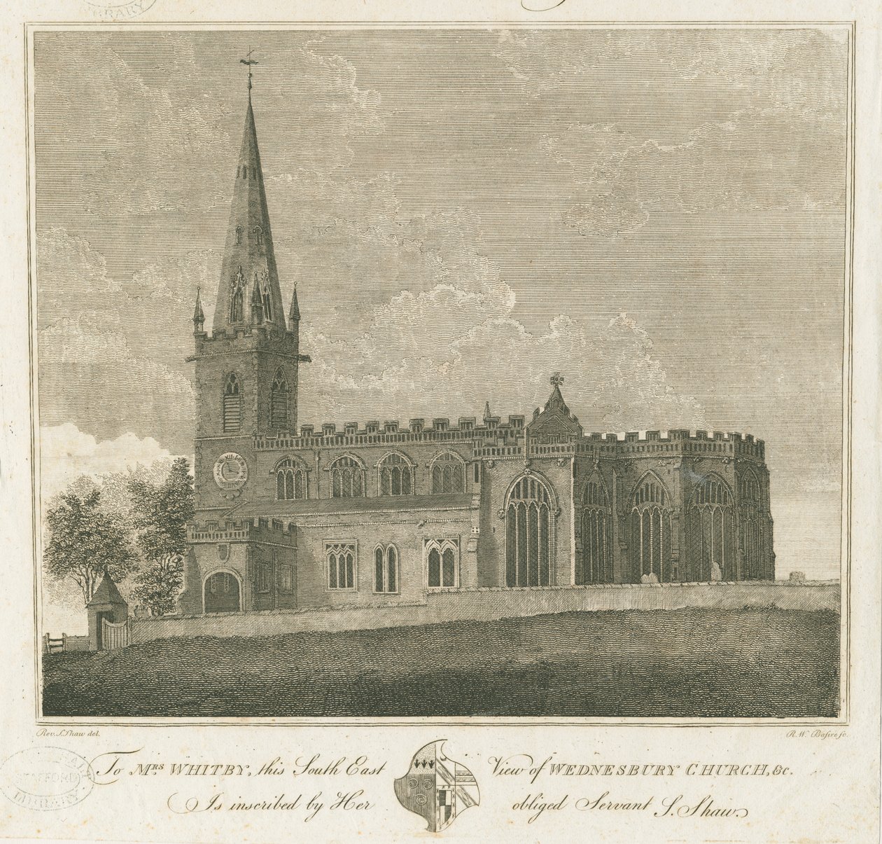 Wednesbury Kirche von Stebbing Shaw