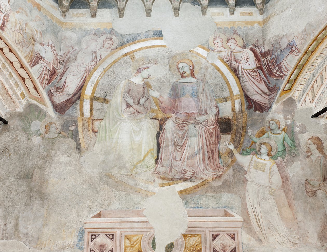 Verherrlichung der Jungfrau, ca. 1335-45 von Stefano Fiorentino