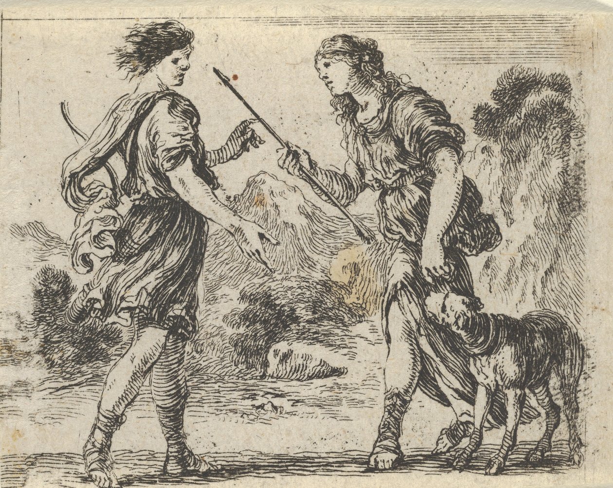 Cephalus und Procris, aus 