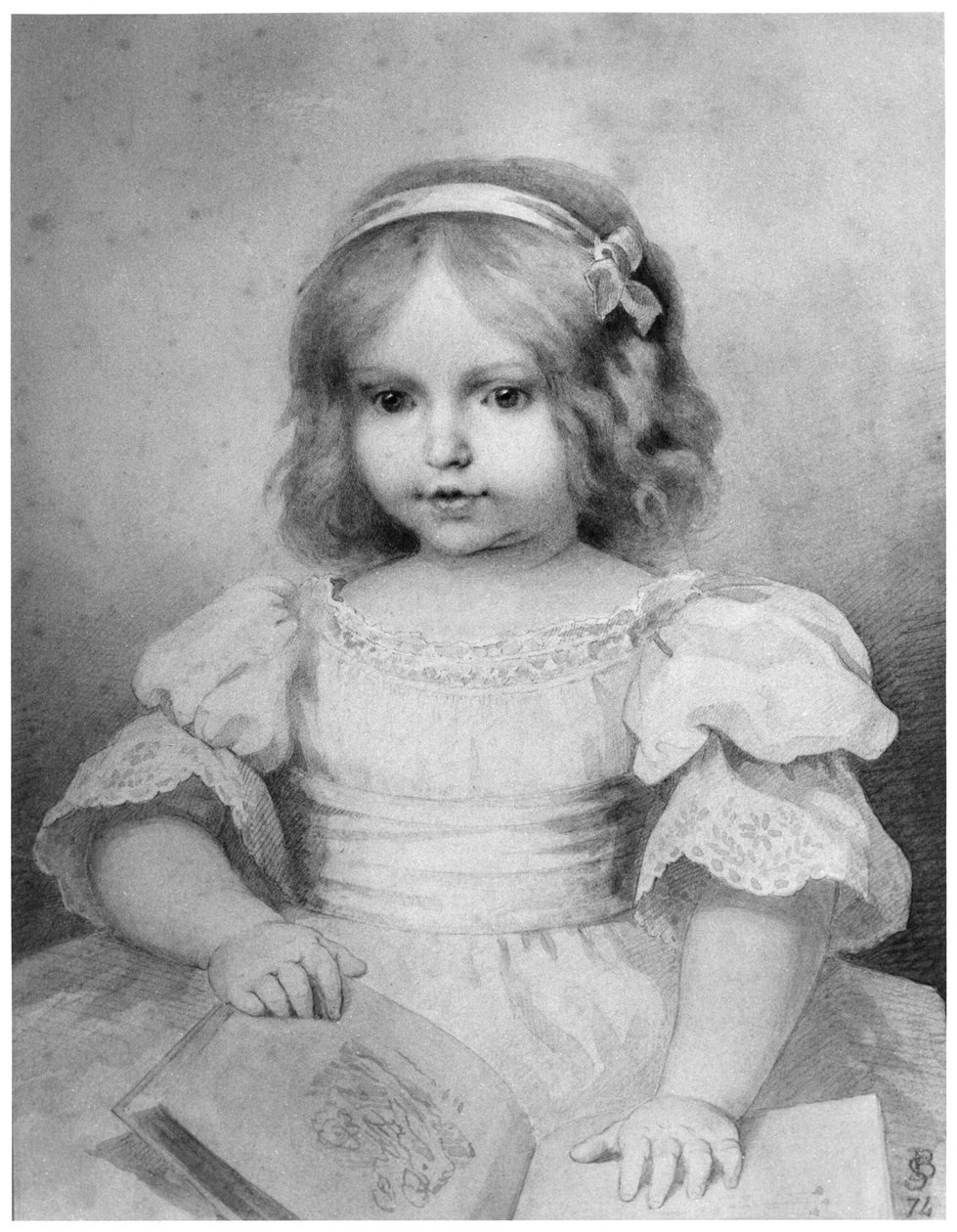Colette im Alter von 18 Monaten, 1875 von Stephane Baron