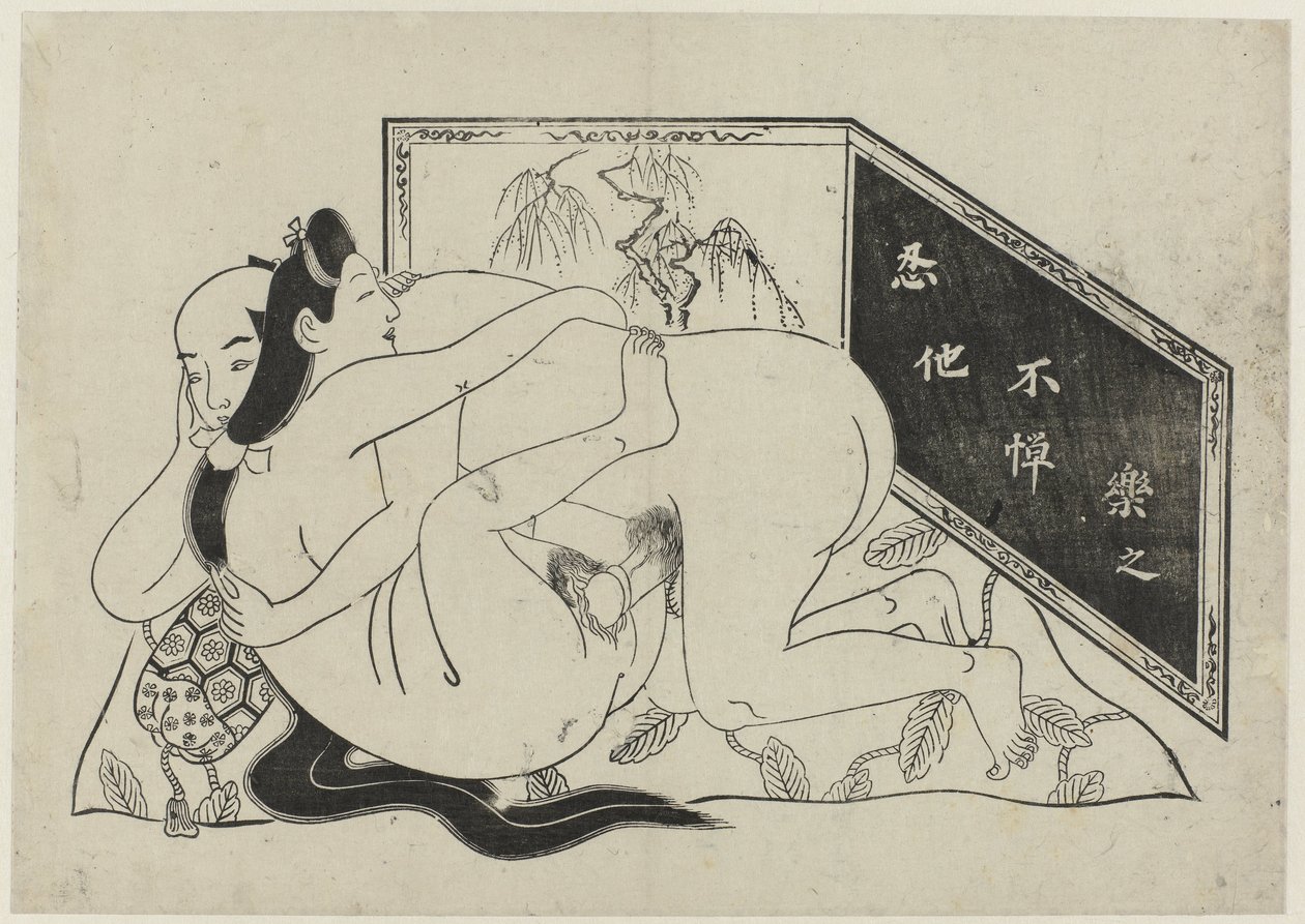 Erotische Darstellung von Sugimura Jihei (attributed to)