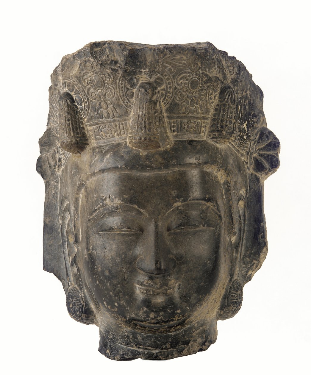 Kopf eines Bodhisattva, 581-618 von Sui Dynasty Chinese School