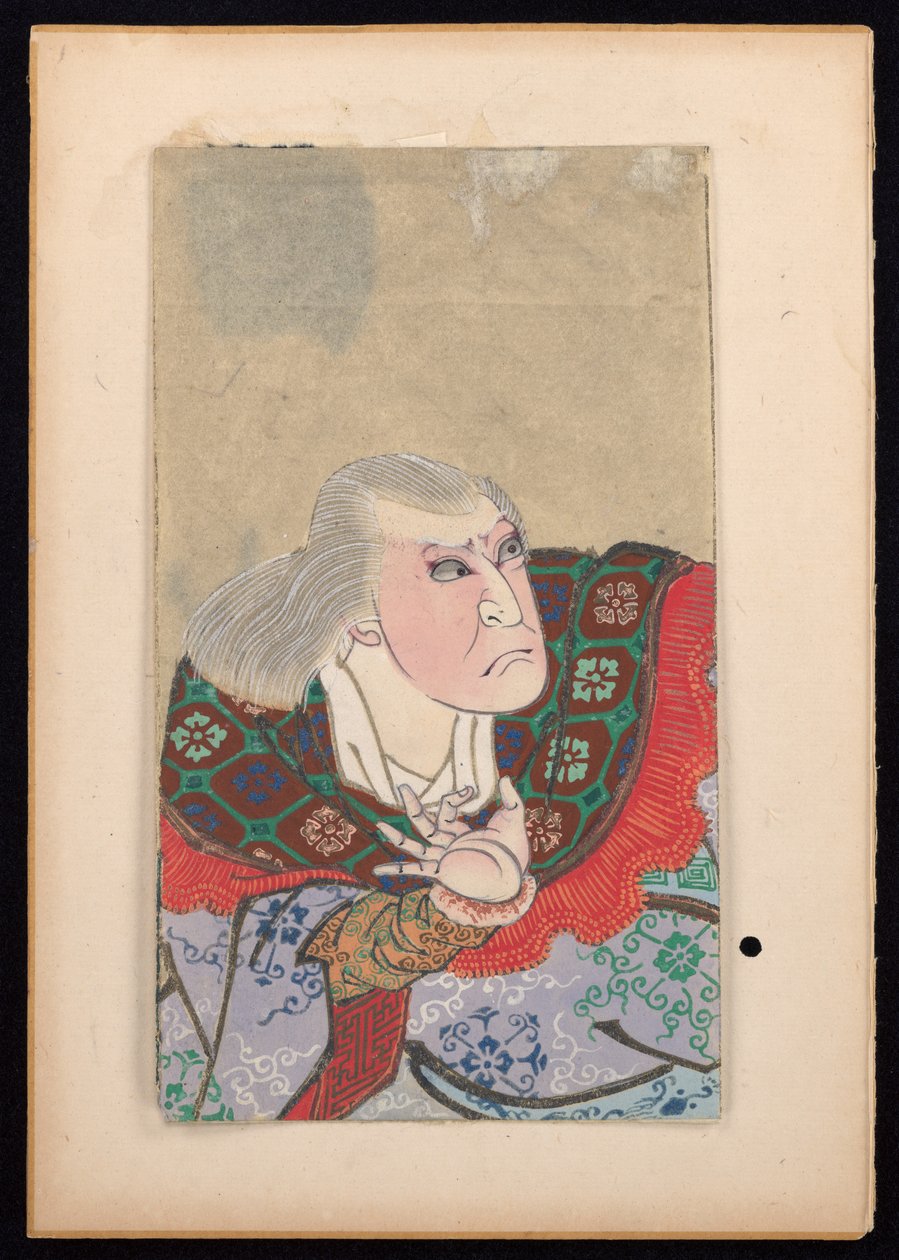 Album von zwanzig Halbporträts von Schauspielern in Rollen von Sunbaisai (attr.to) Hokuei