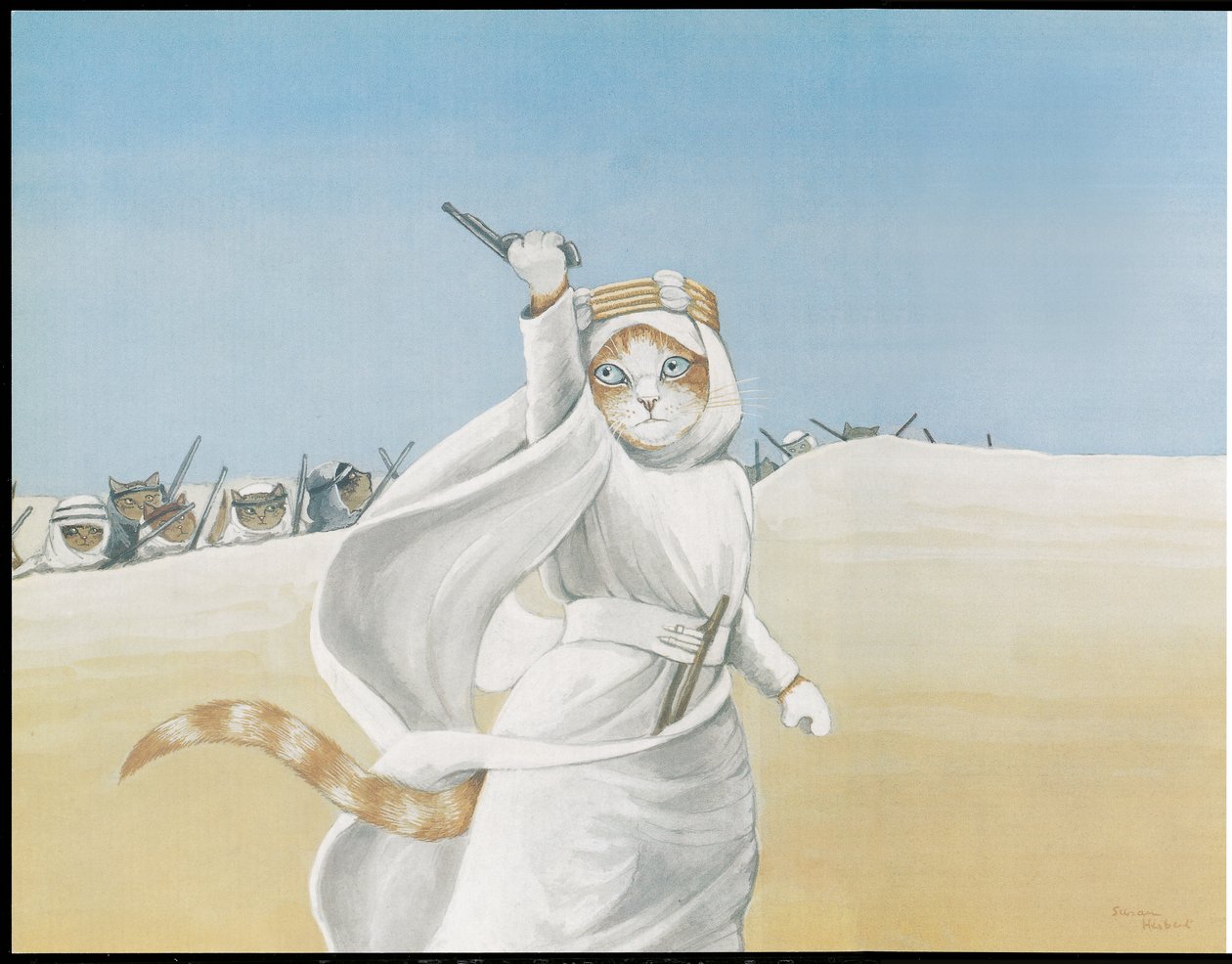 Illustration aus dem Film Cats von Susan Herbert