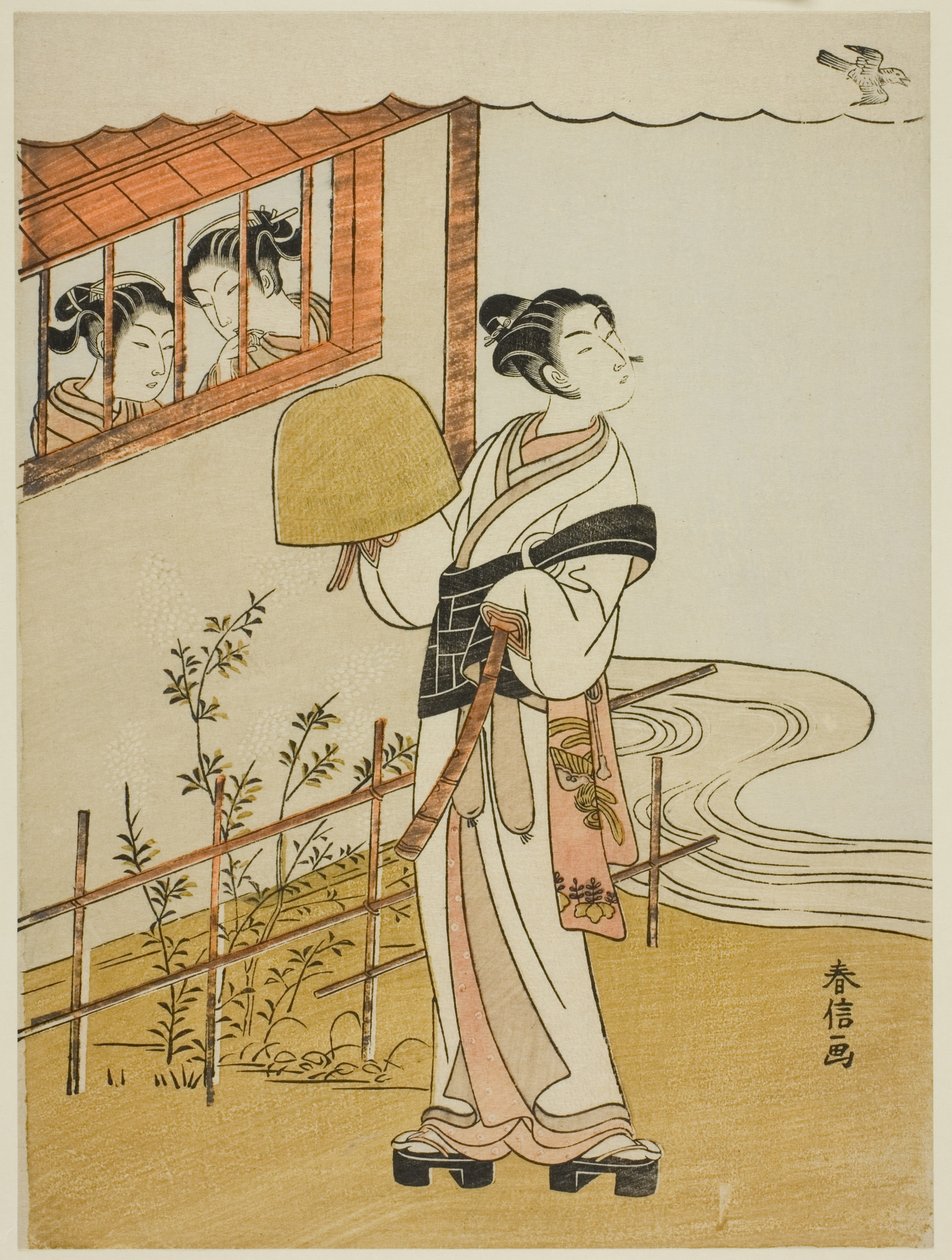 (Faksimile) Der vierte Monat (Uzuki), aus der Serie "Beliebte Versionen der unsterblichen Dichter in vier Jahreszeiten" von Suzuki Harunobu