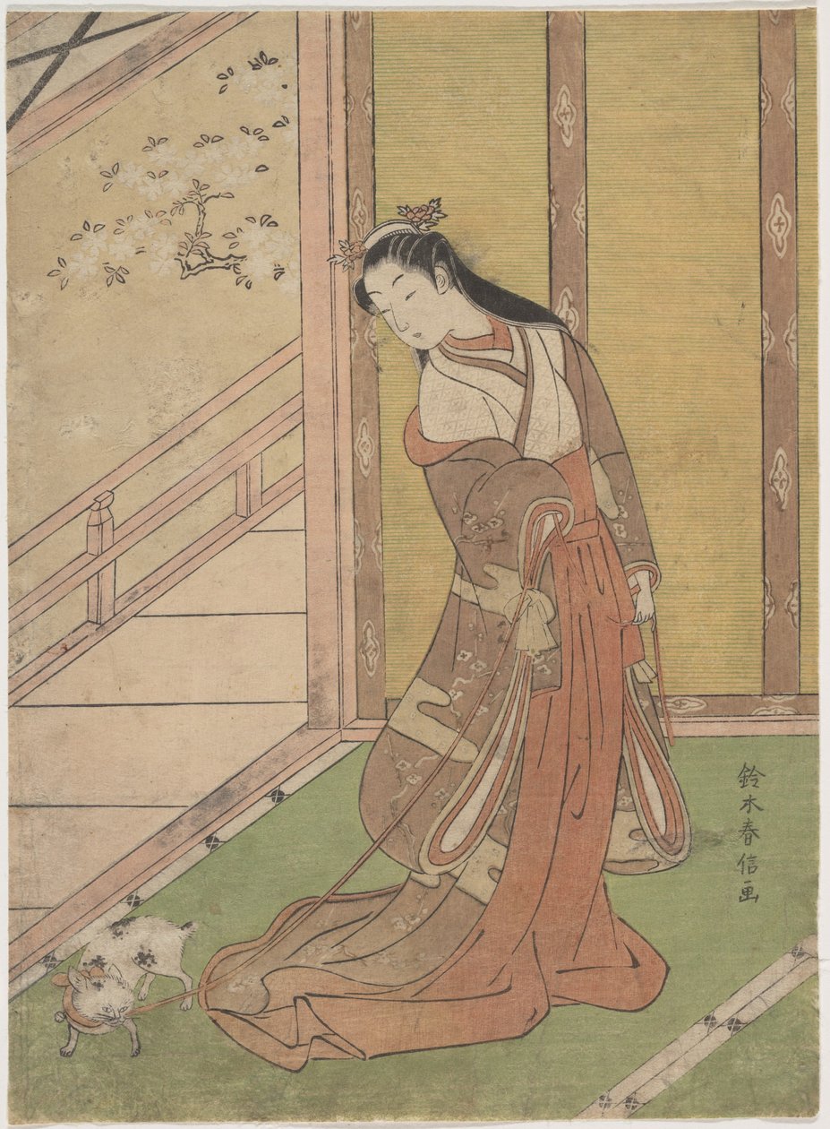 Onna San no Miya (die dritte Prinzessin) von Suzuki Harunobu