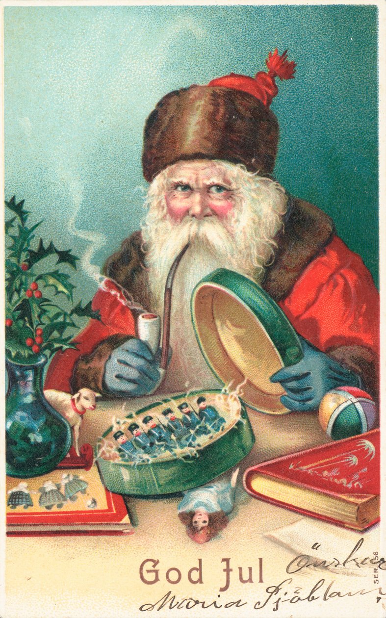 Schwedische Weihnachtskarte von Swedish School