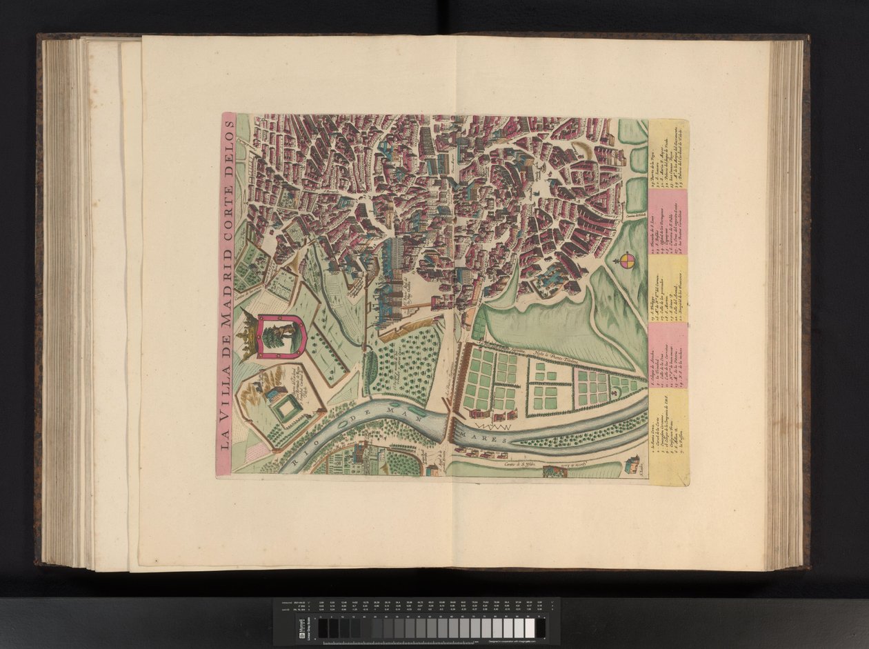Ansicht des Ortes Vélez-Málaga von Symon Novelanus (possibly)