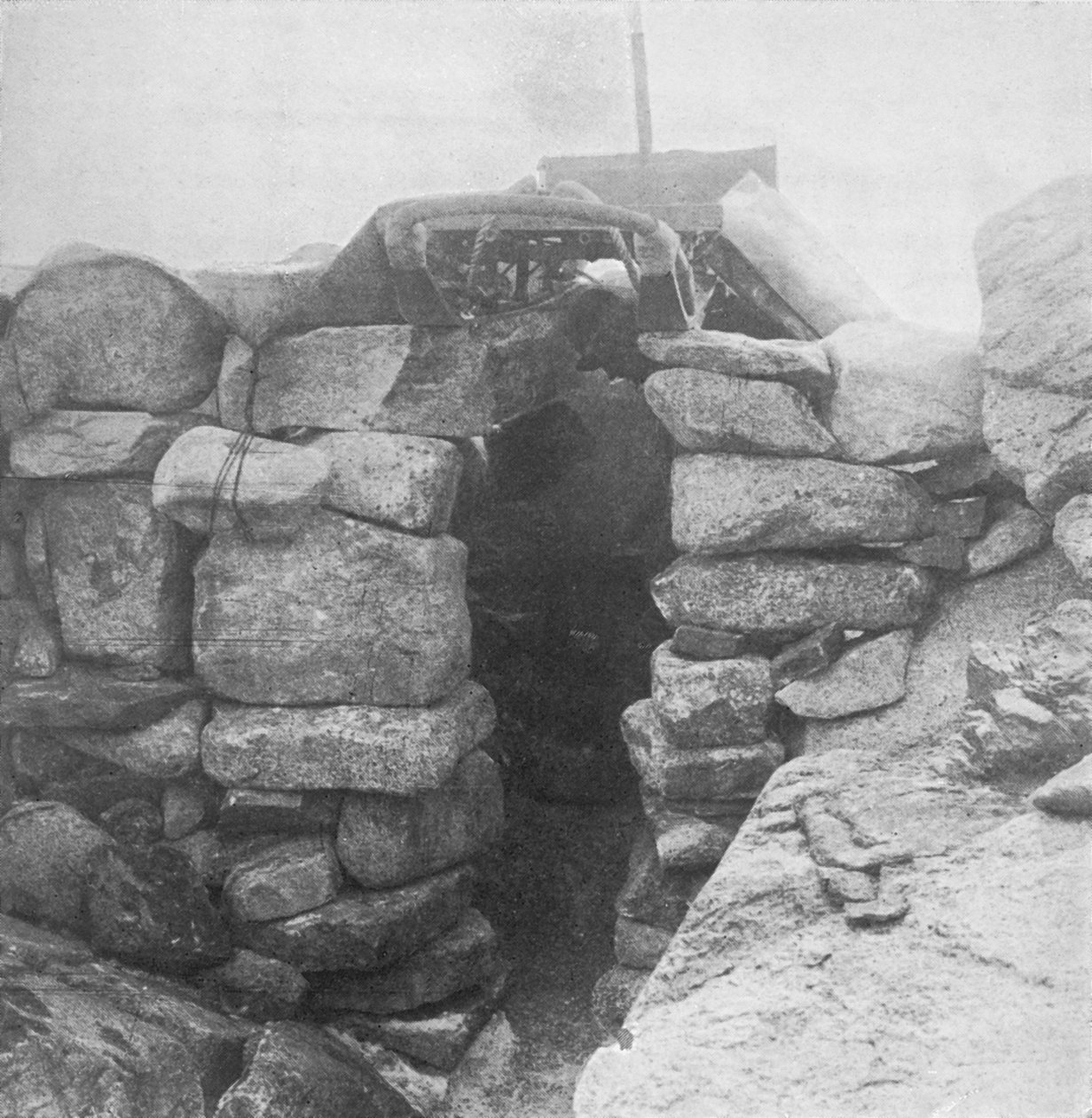 Granit-Hütte, Cape Geology, 1911, 1913 von T. Griffith Taylor
