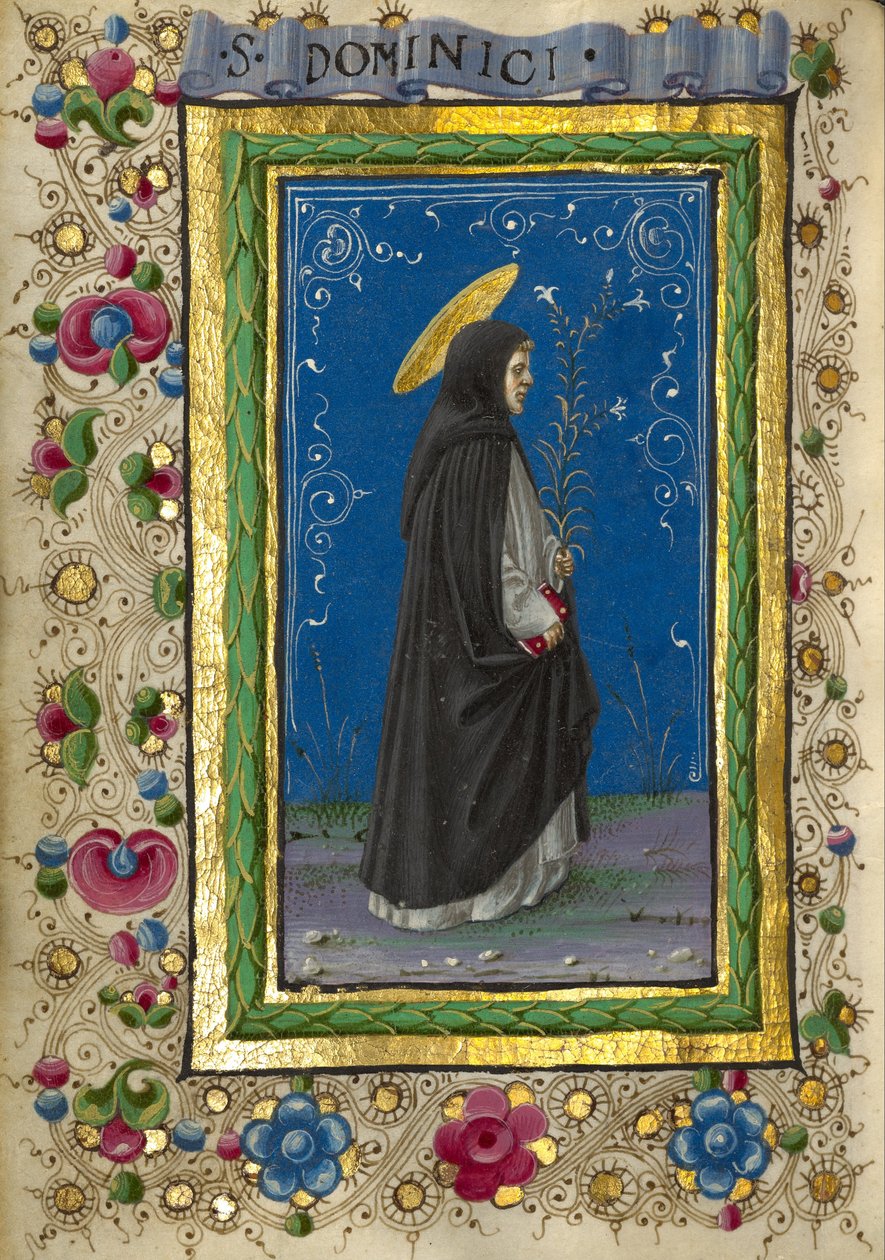 Heiliger Dominikus von Taddeo Crivelli