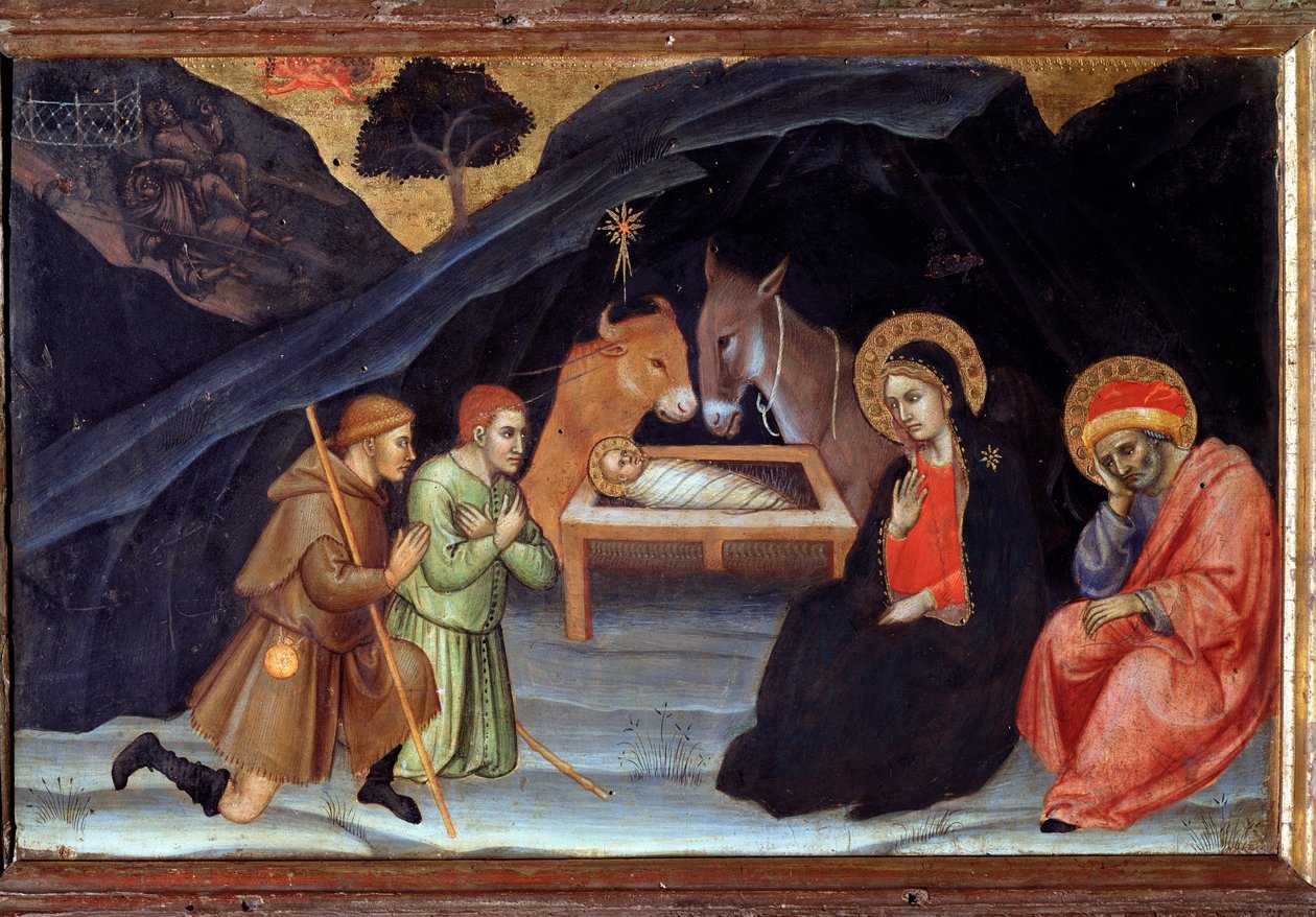 Anbetung der Hirten von Taddeo di Bartolo