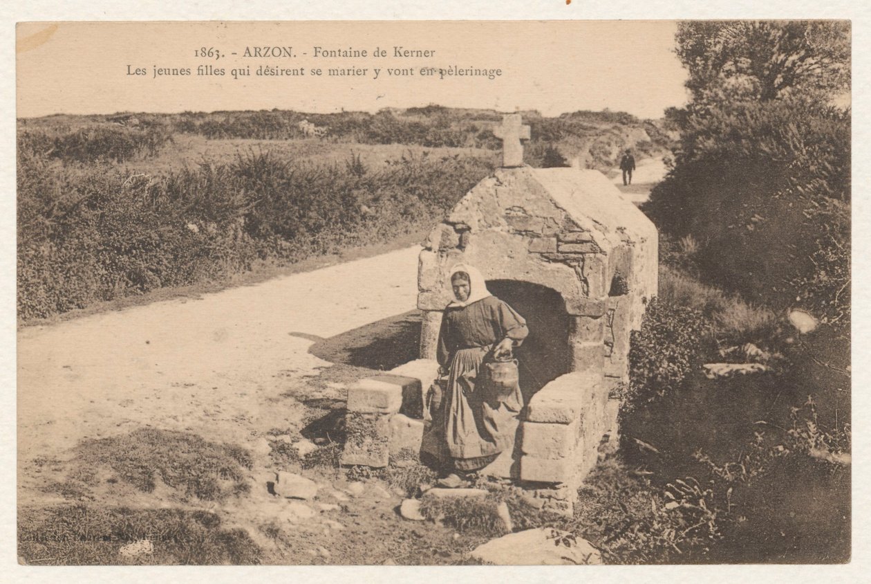 Postkarte an Maria Mickiewiczówna von Tadeusz Makowski