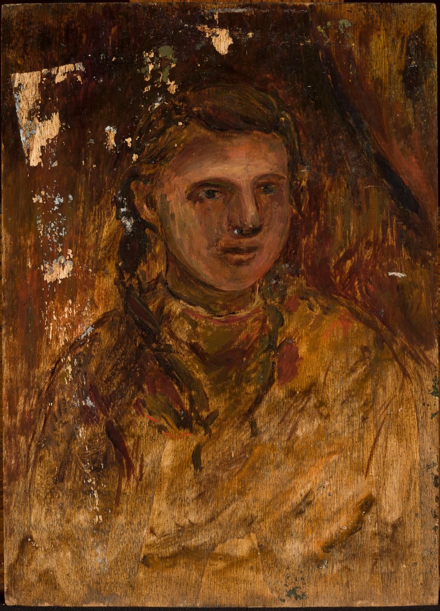 Studie eines Mädchens von Tadeusz Makowski