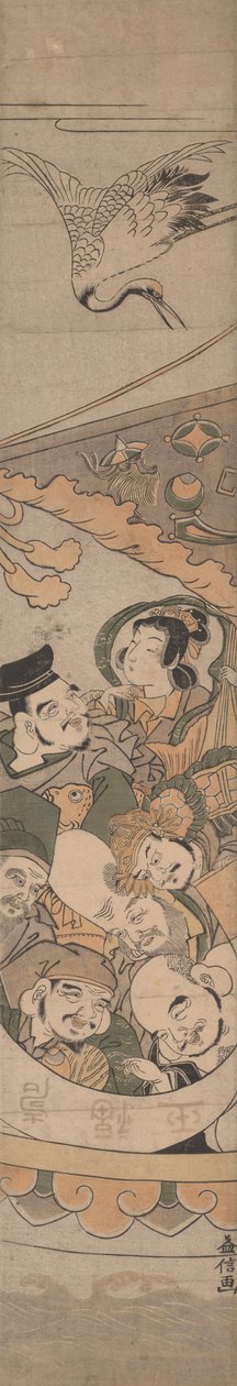 Sieben Götter des Glücks von Tanaka Masunobu