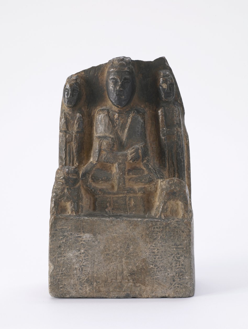 Daoistische Votivtrinität, 642 von Tang Dynasty Chinese School