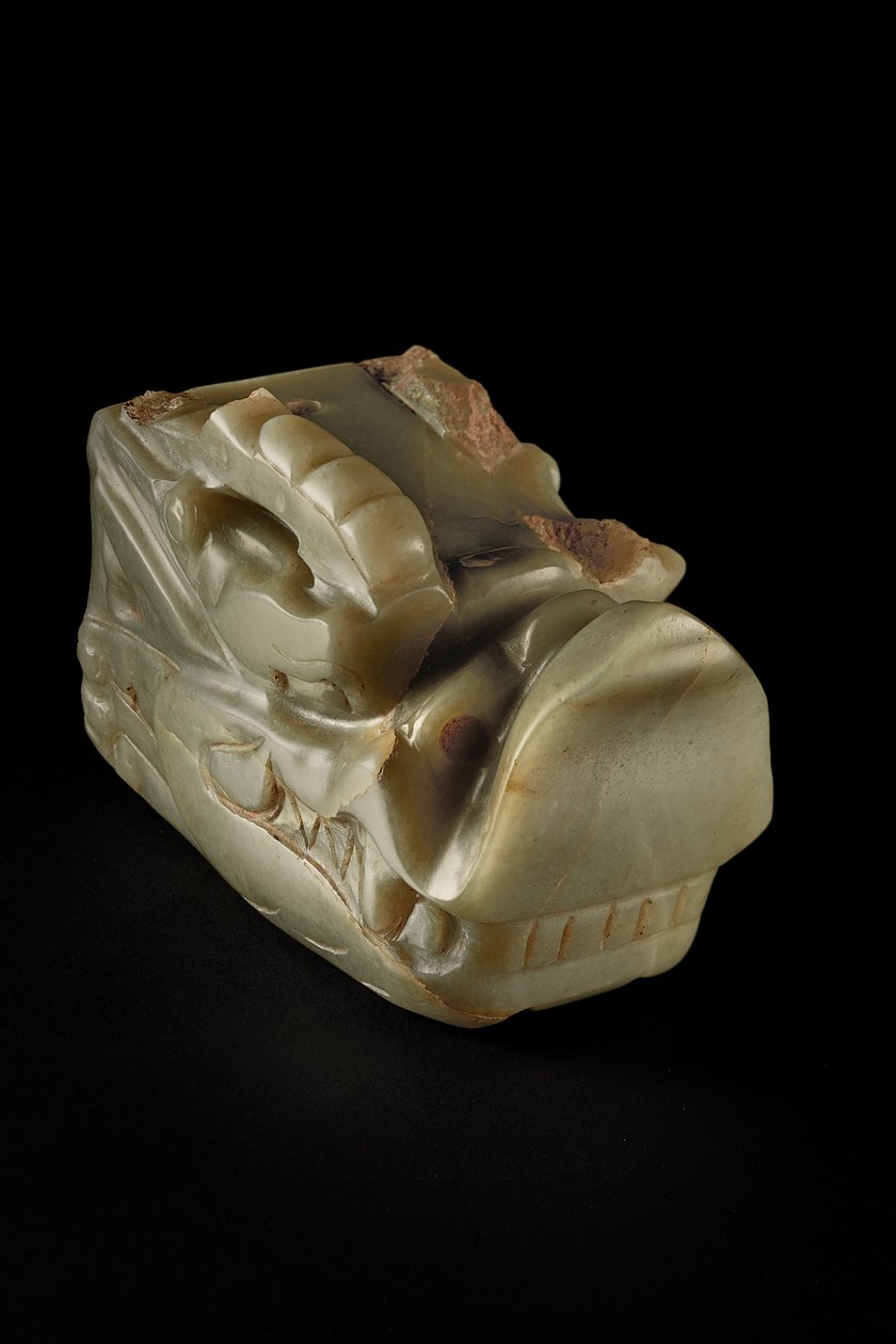 Der Junkunc Jade-Drachenkopf von Tang Dynasty Chinese School