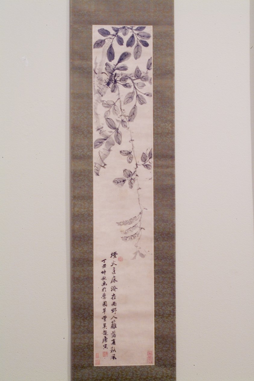 Erbsenranke und Herbstbaum von Yin Tang
