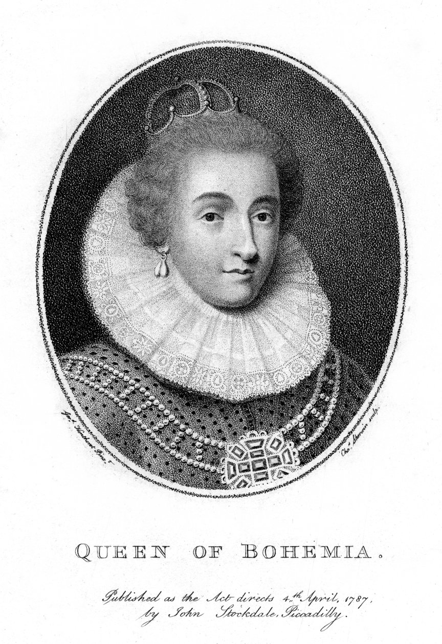 Elizabeth, Kurfürstin von der Pfalz und Königin von Böhmen, 1787 von Taylor