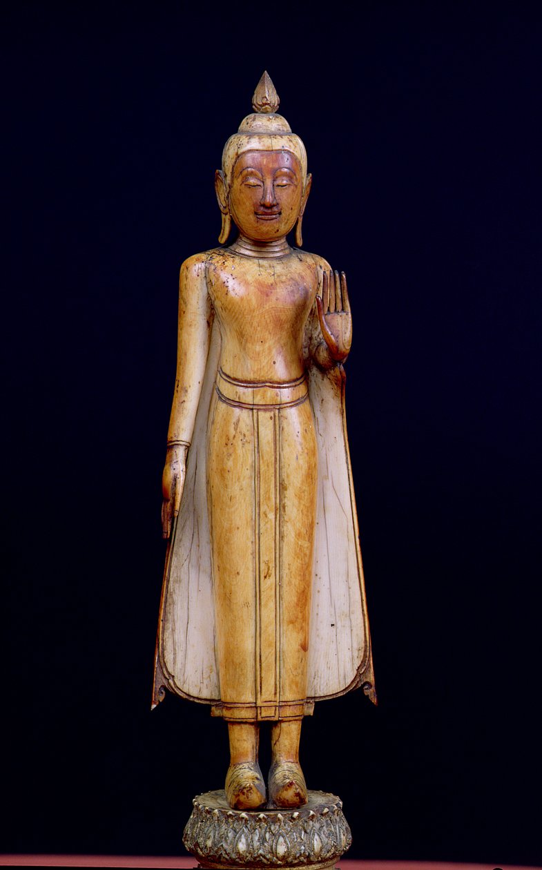 Stehender Buddha, Ratanakosin-Stil von Thai School