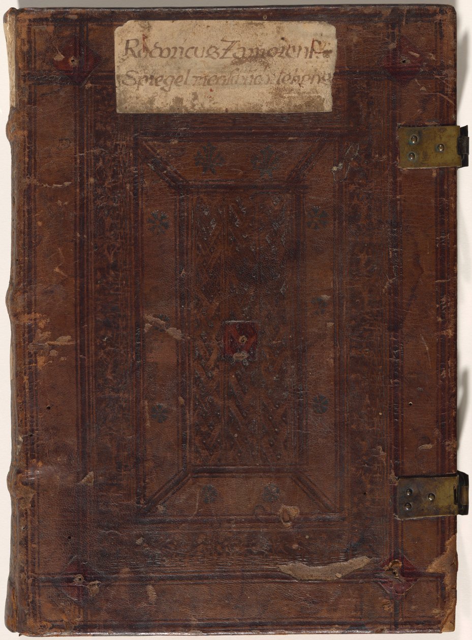 Spiegel des menschlichen Lebens von The Zamorensis Master, Master of Boccaccio, Rodericus Zamorensis
