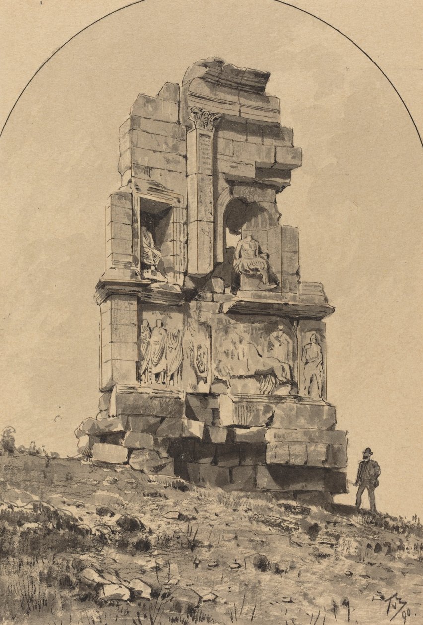 Monument von Philopappos von Themistocles von Eckenbrecher