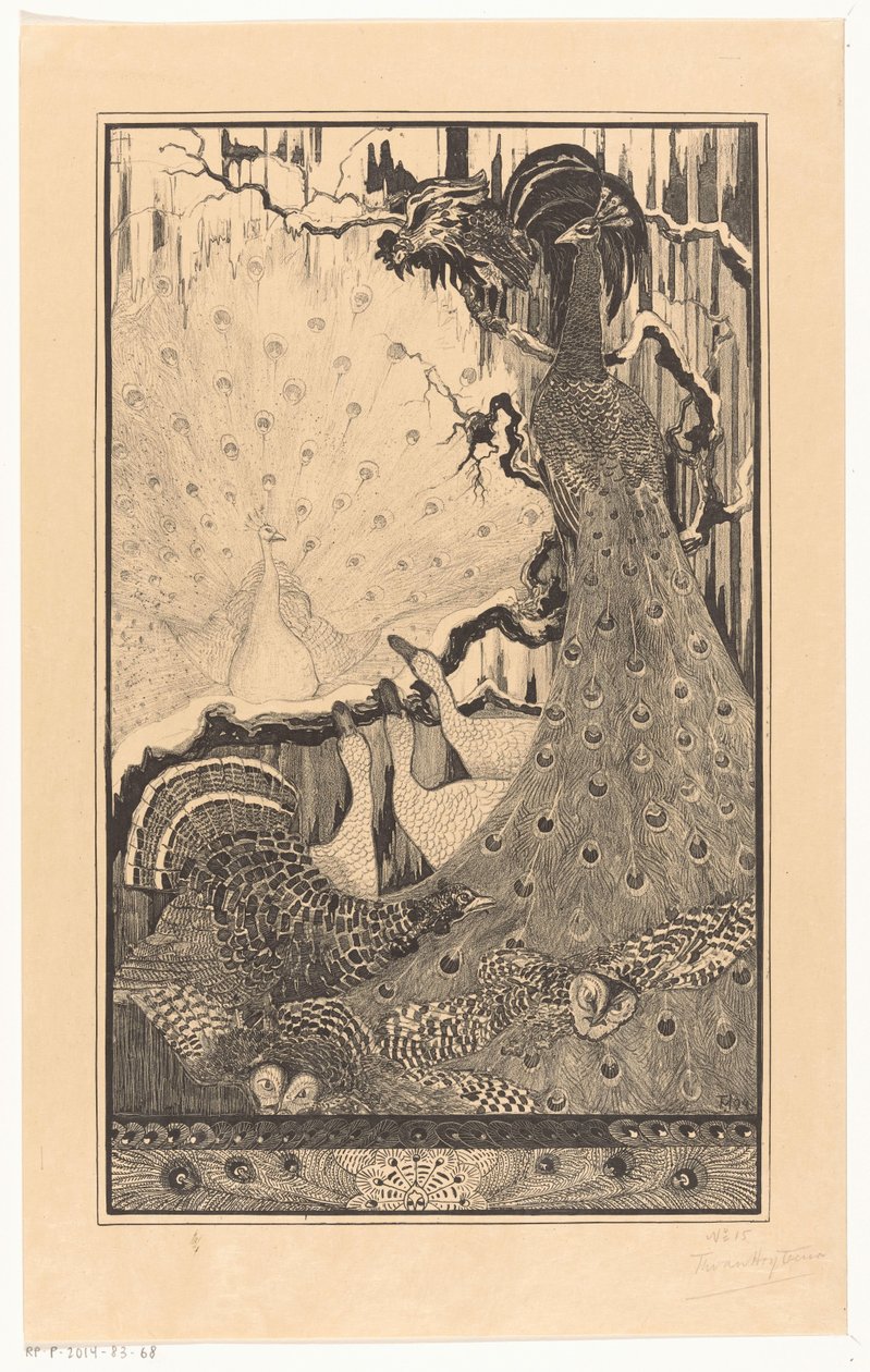 Neujahr von Theo van Hoytema (signed by artist)