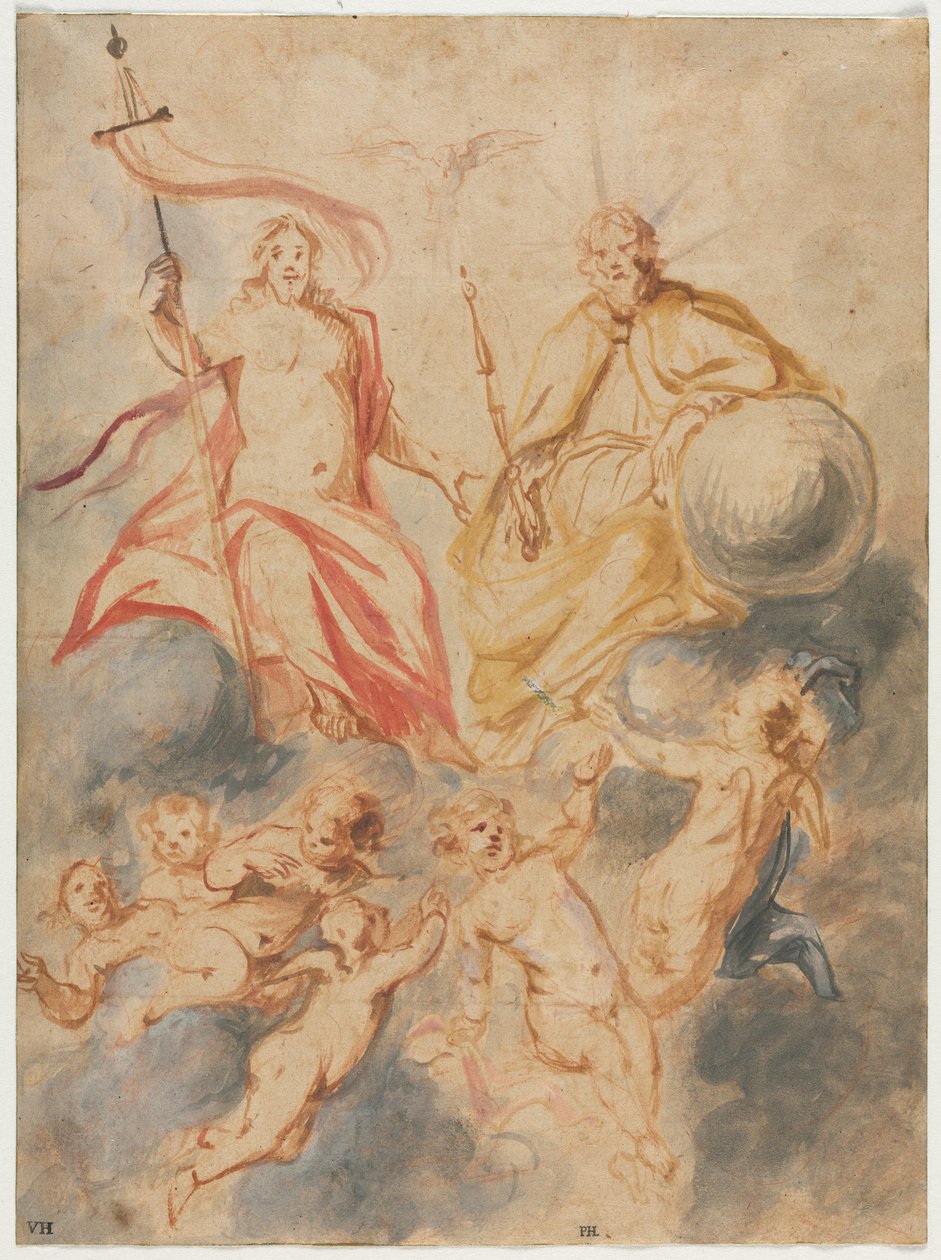 Heilige Dreifaltigkeit von Theodoor van Thulden
