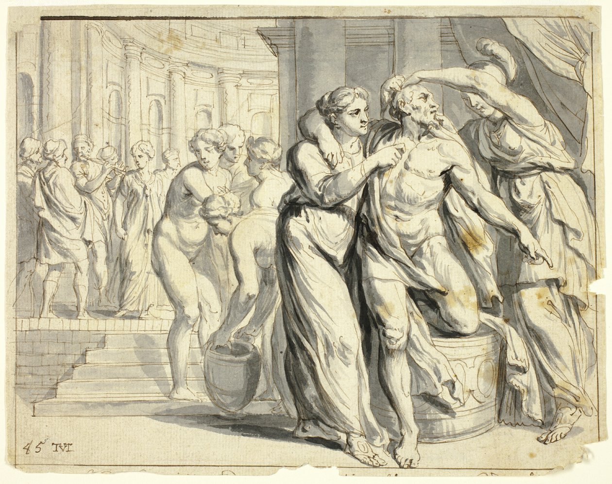 Die Rückkehr des Odysseus von Theodoor van Thulden