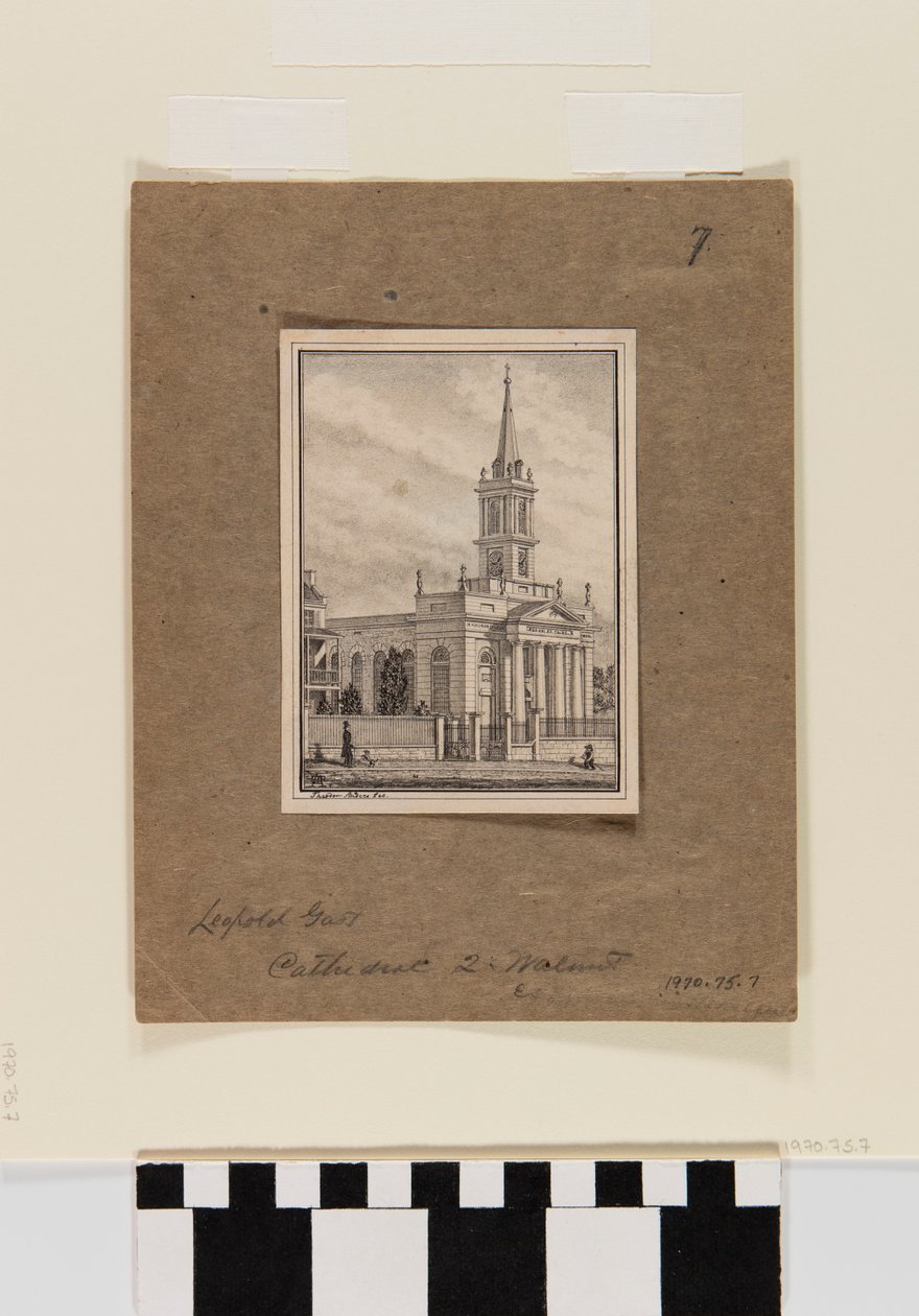 Die St. Louis Kathedrale, jetzt besser bekannt als die Alte Kathedrale von Theodor Anders