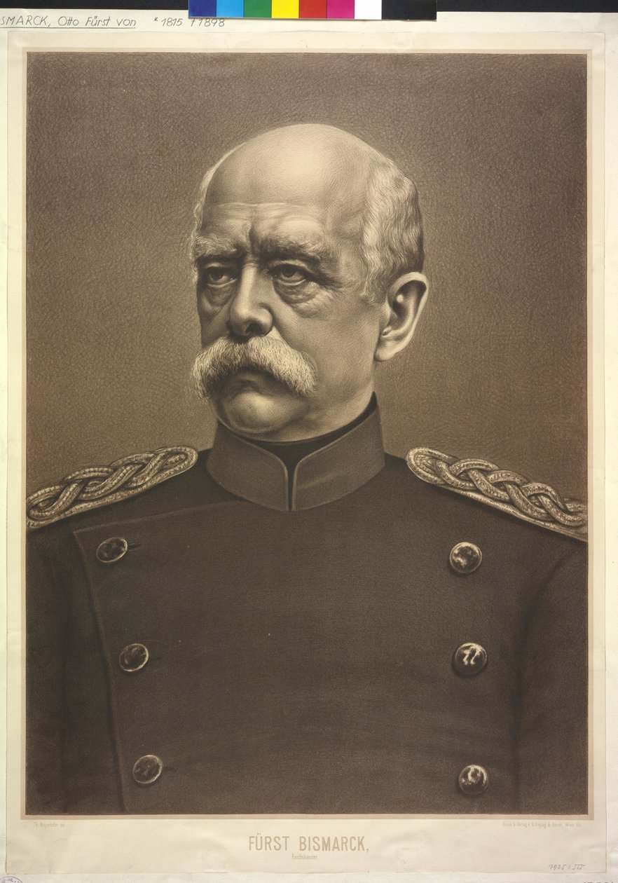 Reichskanzler Graf Bismarck von Theodor Mayerhofer