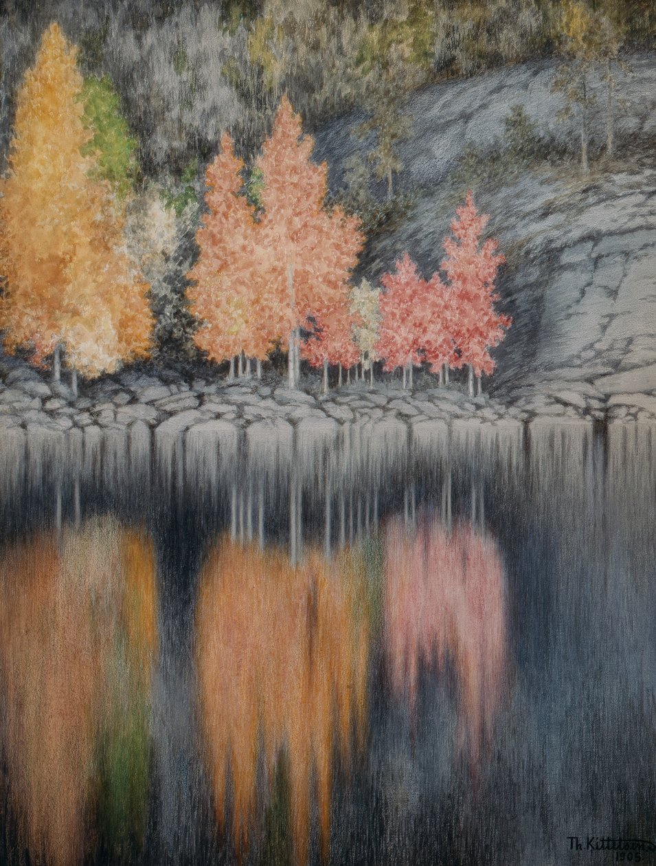 Blutender Osp von Theodor Severin Kittelsen