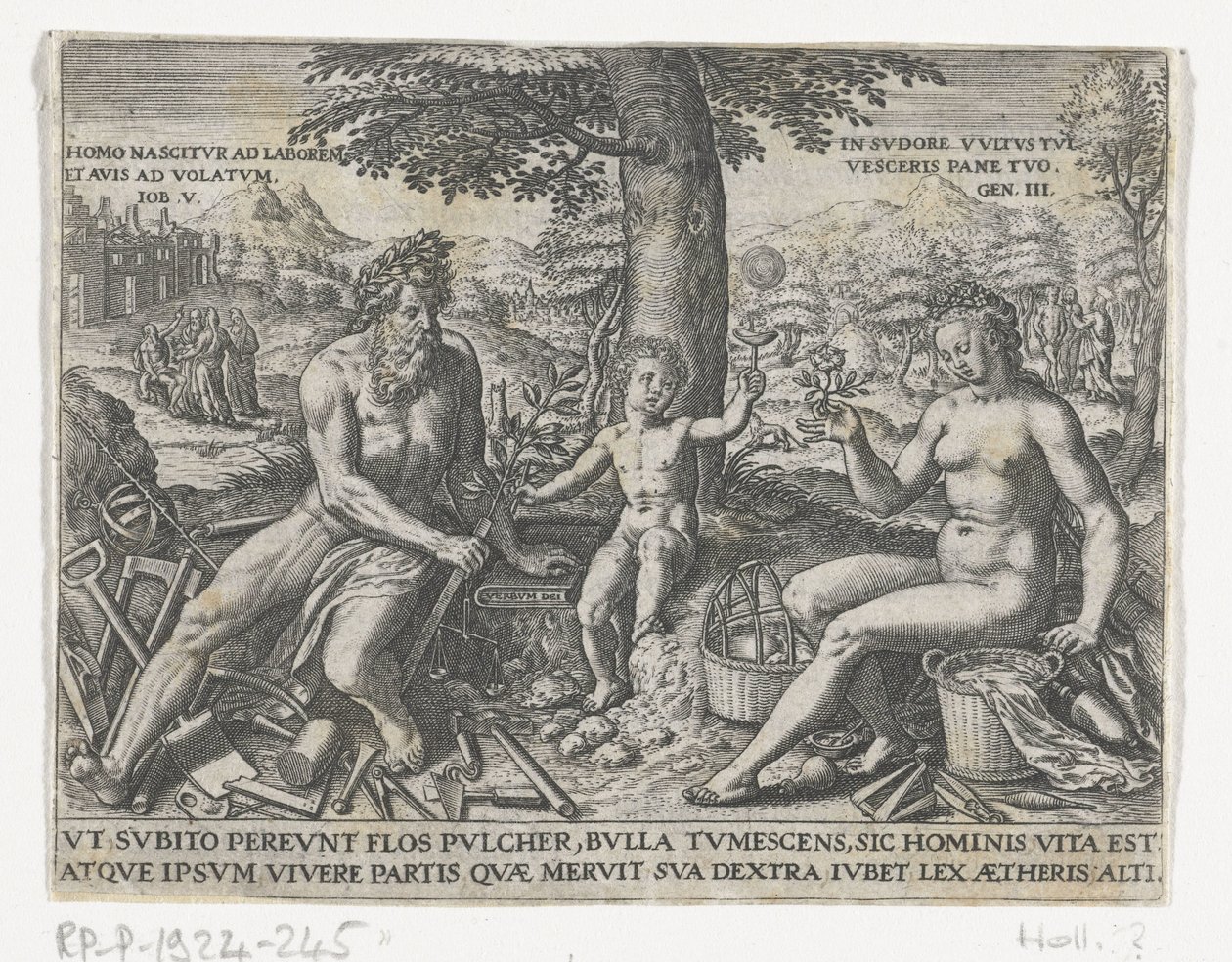 Seifenblasen blasender Junge von Theodor de Bry (attributed to)