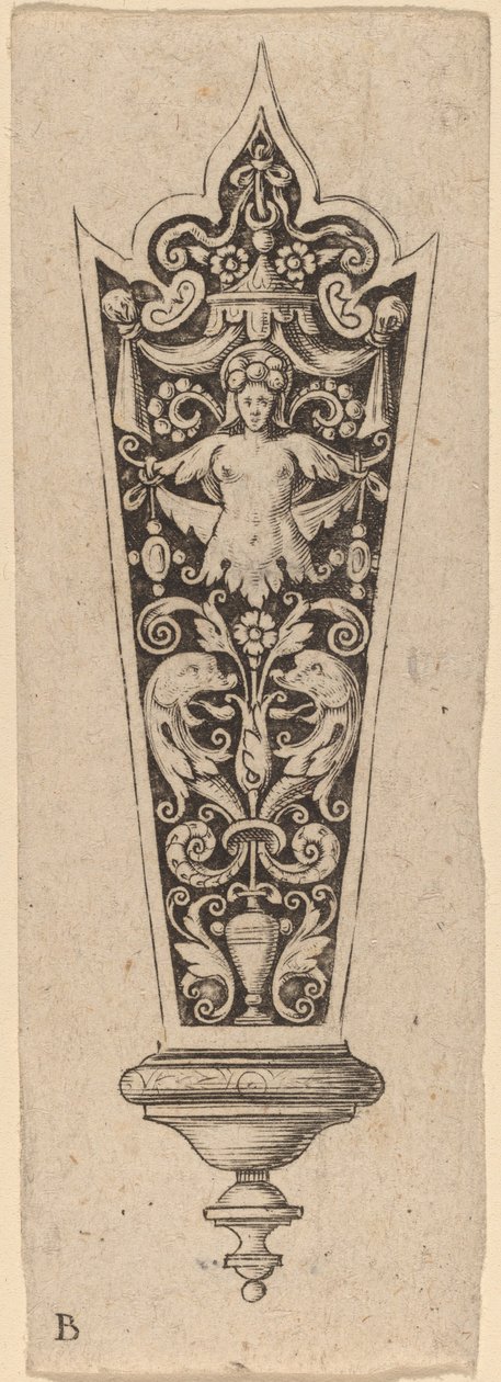 Ornament für Messergriff von Theodor de Bry