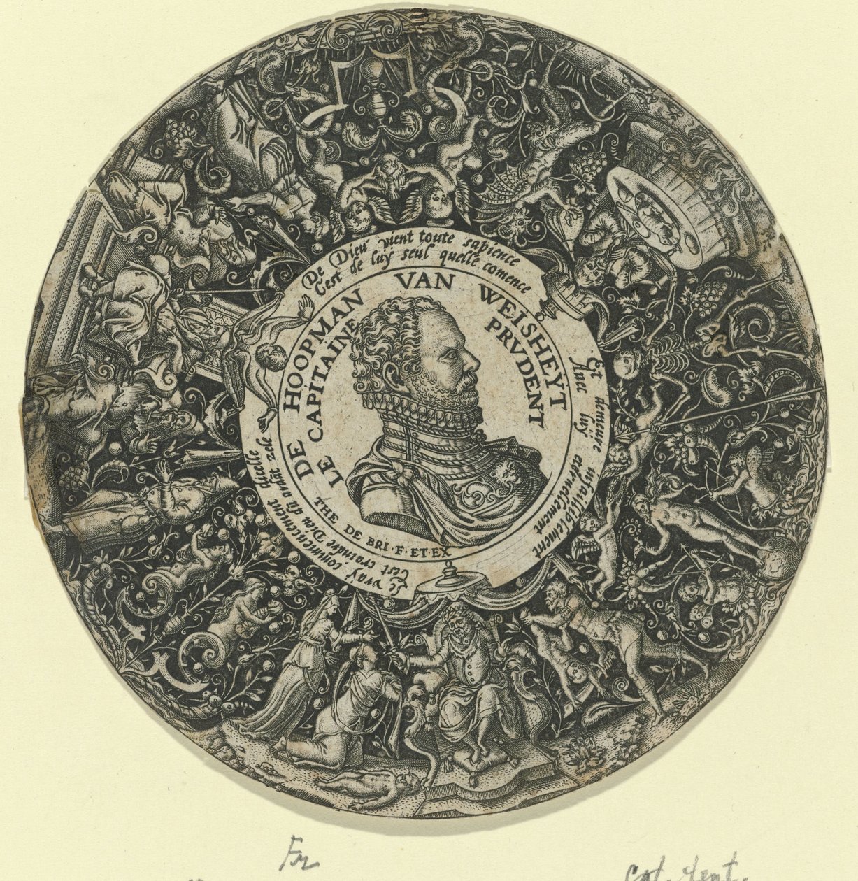 Porträt von Wilhelm I., Prinz von Oranien von Theodor de Bry