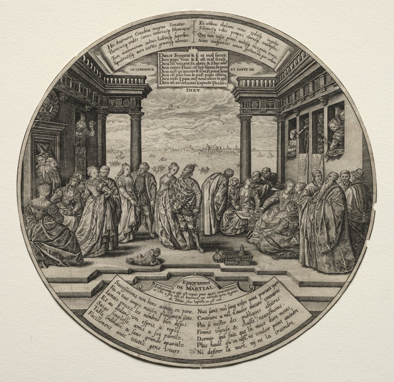 Der venezianische Ball von Theodor de Bry