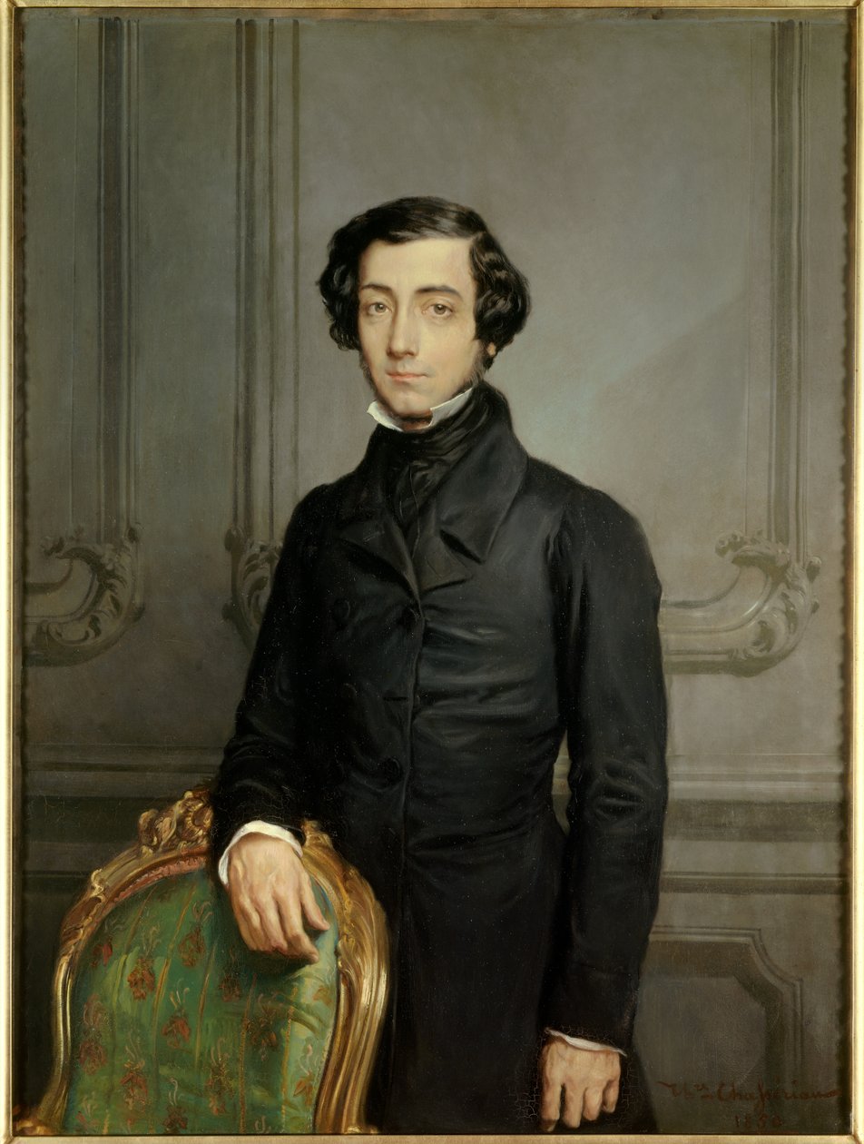 Porträt von Alexis Charles Henri Clerel de Tocqueville (1805-1859), Außenminister unter der Zweiten Republik von Théodore Chassériau
