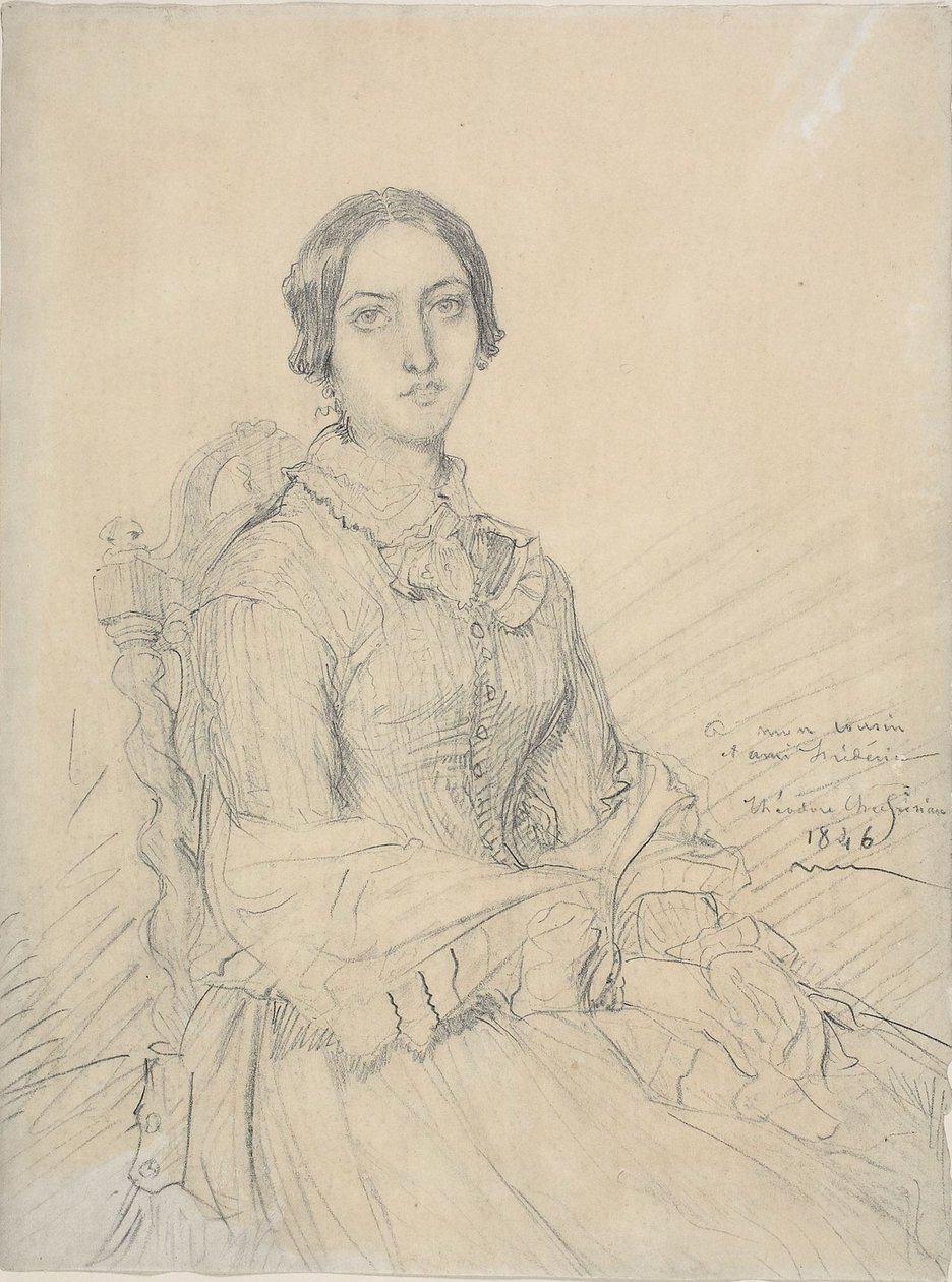 Porträt der Baronin Chassériau von Théodore Chassériau