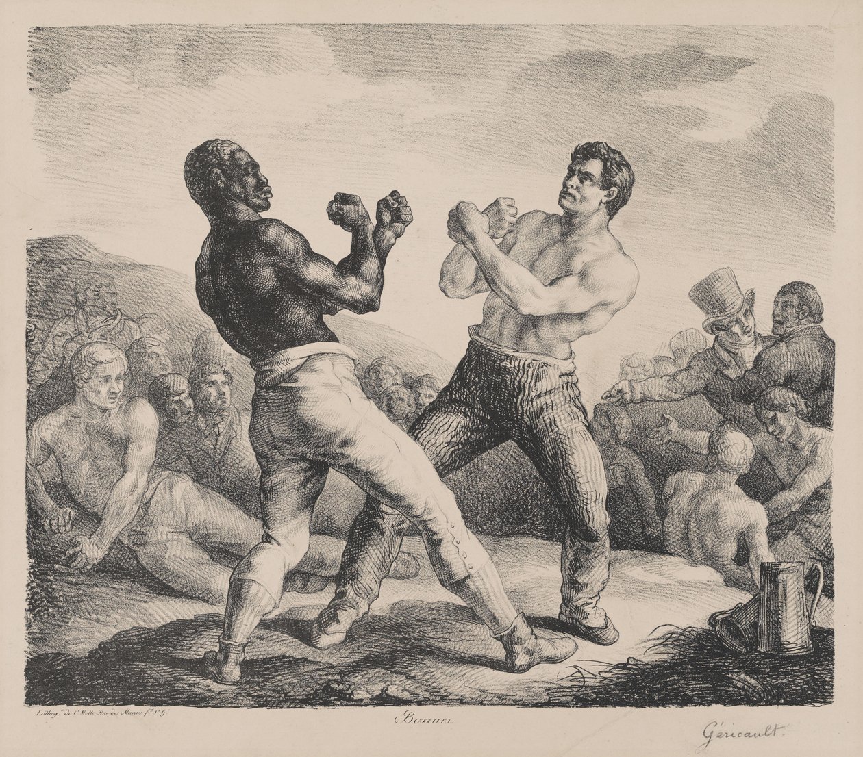 Boxer von Theodore Gericault