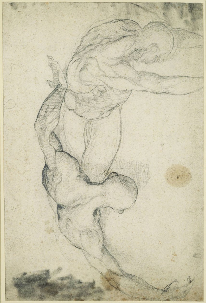 Gehäutete Kadaver: Studie für das Floß der Medusa von Theodore Gericault