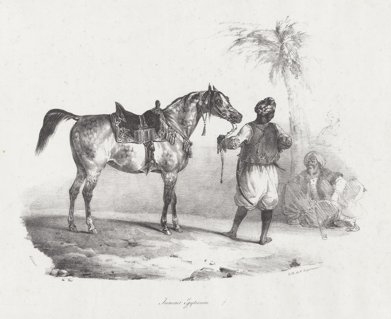 Ägyptische Stute von Theodore Gericault