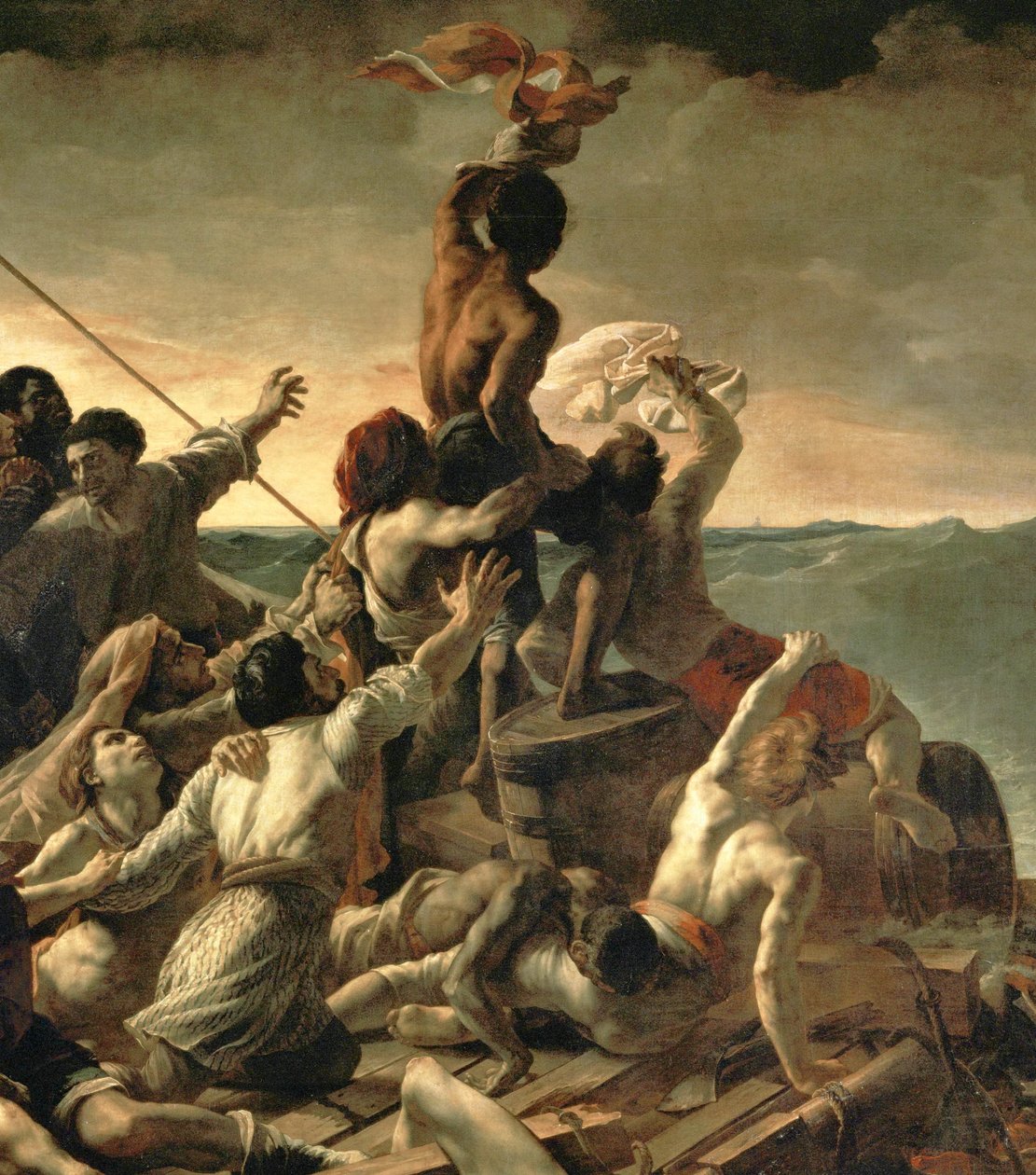 Das Floß der Medusa von Theodore Gericault