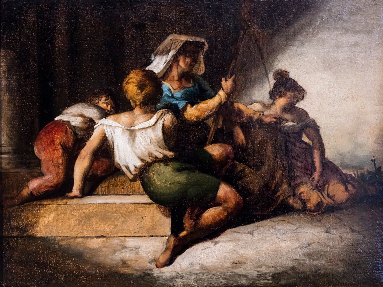 Die arme Familie von Theodore Gericault