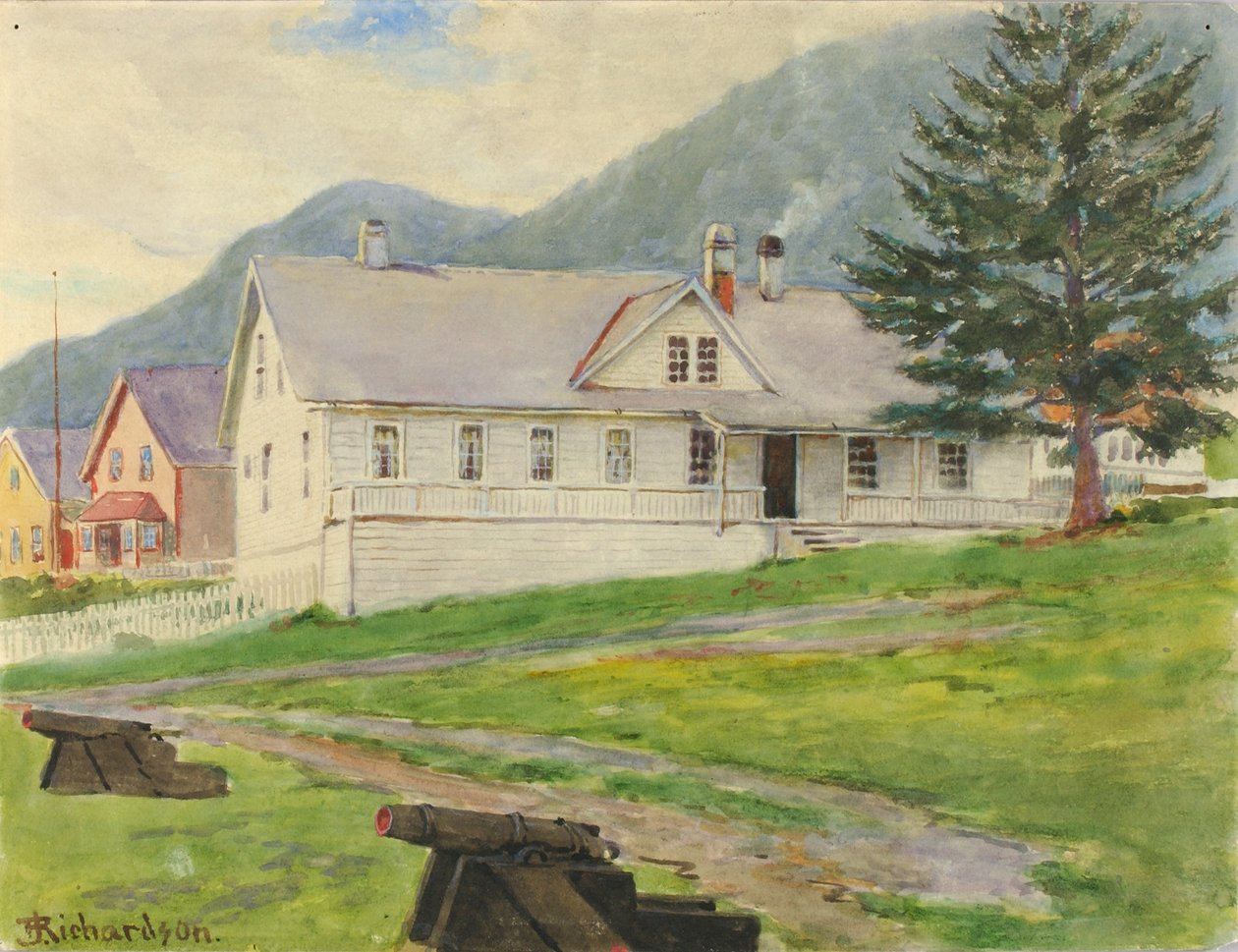 Ehemaliges Gouverneurshaus, Sitka, 1905 von Theodore J. Richardson