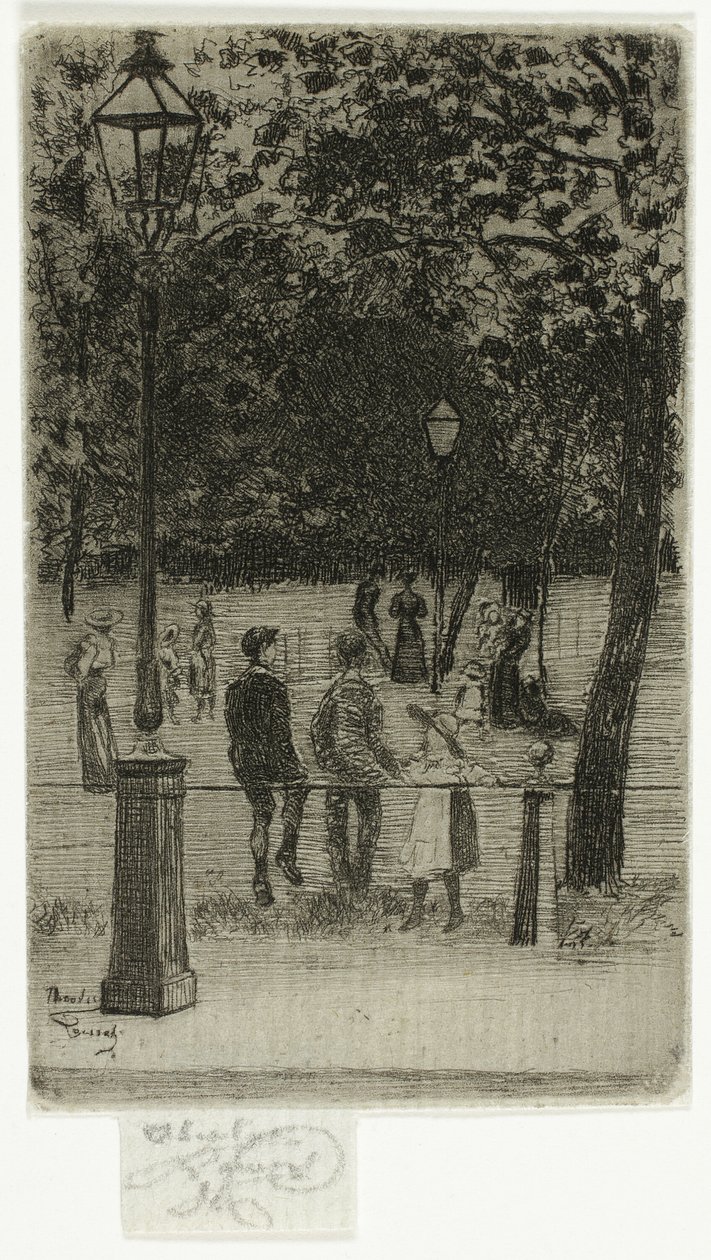 Die Kinderstunde, Sommerabend, Parson
