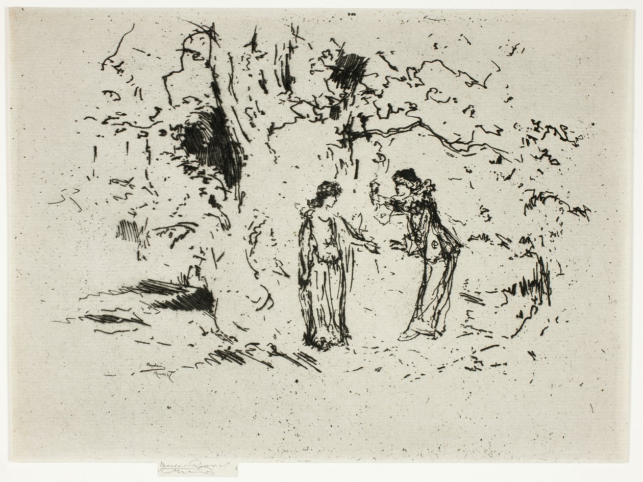 Das Schäferspiel von Theodore Roussel