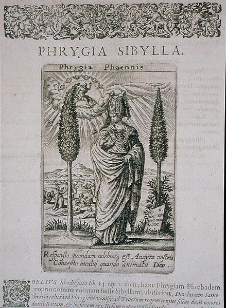 Phrygia Sibylla, Kopie der Illustration aus 